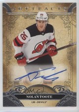 2020-21 Upper Deck Artifacts Rookie Redemptions Nolan Foote #XVIII Auto a2v