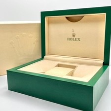 Rolex Rolex M Size Crown Leather Green Box Japan Excellent Condition 074851