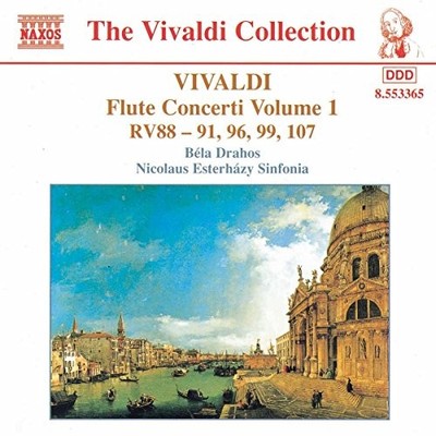 VIVALDI: Flute Concertos, Vol. 1 - Drahos:Esterhazy Sinf CD JFVG The Cheap Fast