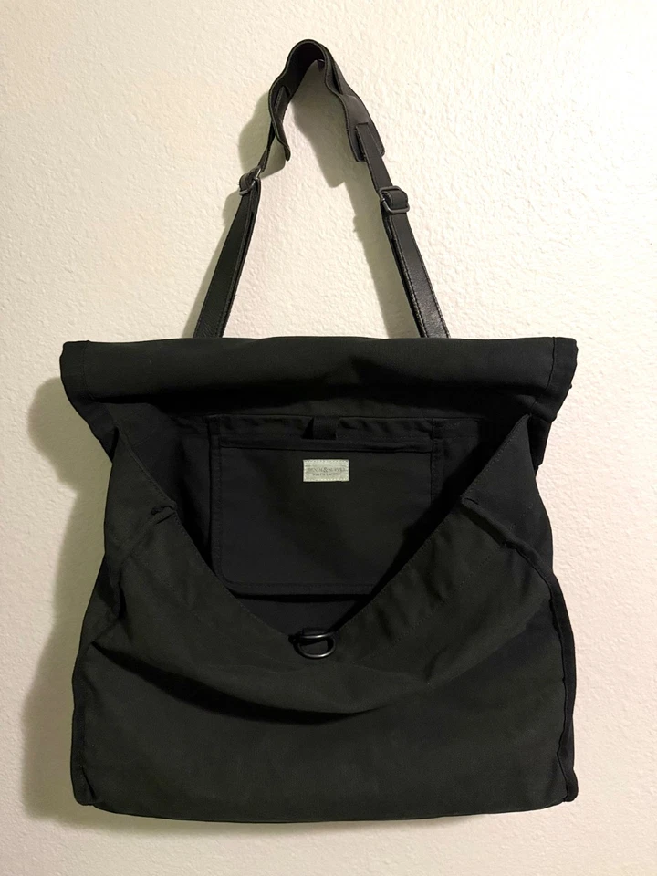 ** Редкий ** подлинный ** Ralph Lauren джинсовой ткани и поставки (черный) сумка-планшет - Изображение 3 из 4