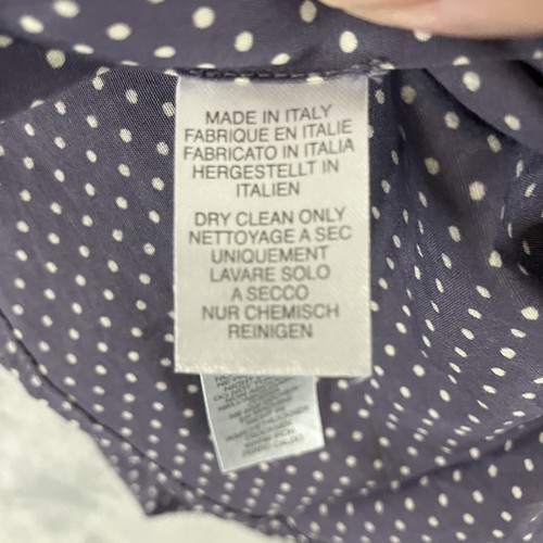 Camicia Paul Smith viola a pois sartoriale vestibilità uomo taglia 16/41 large - Foto 7 di 9
