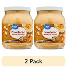 (2 Pack)  Gluten-Free Powdered Peanut Butter, 30 Oz
