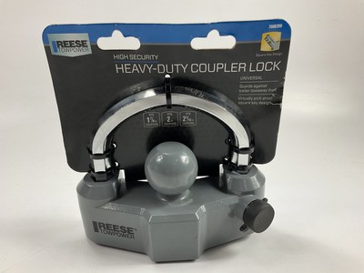 Reese Universal Ratchet Design Heavy Duty Adjustable Trailer Tow Hitch Coupler