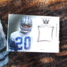 SAGE Sportkings Volume 5 Single Memorabilia SM-BS2 Billy Sims Football Card
