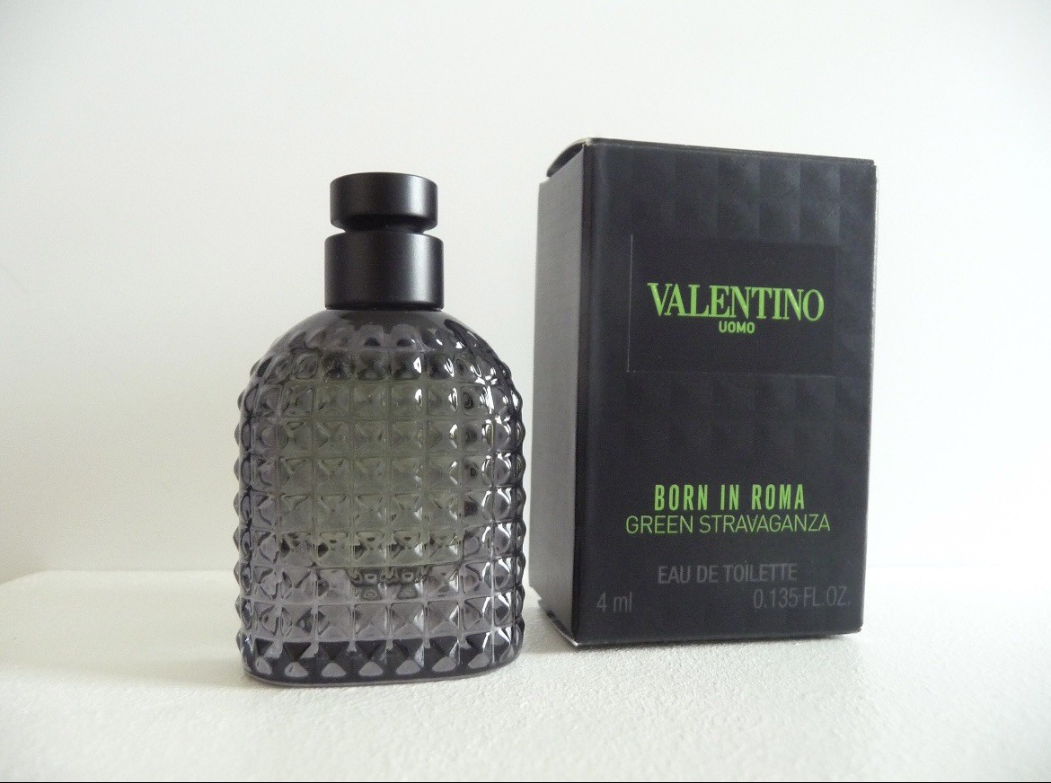 Valentino Uomo Born In Roma Green Stravaganza EDT 4ml/0.135oz