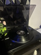 Sony Home Audio Turntable Record Player Black Stereo Vinyl Music System