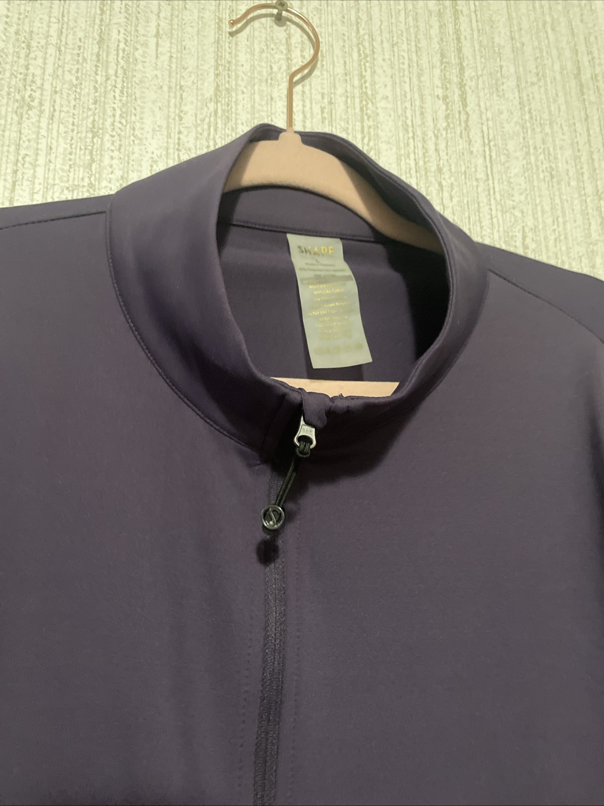 Shape Size Large Purple Athletic Jacket Full Zip - image 4