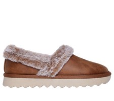 Skechers Women's Cozy UP Slipper, Chestnut, 5, Chestnut