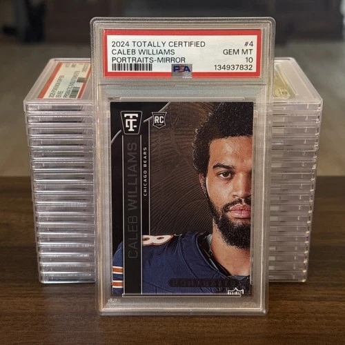 2024 Panini TC - Portraits Caleb Williams #4 Mirror (RC) PSA 10 Pop 1 of 1