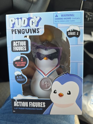 BANDAI Pudgy Penguins Action Figure Cowboy Style - Pinguino Da Collezione Con Accessori - 16.5 Cm