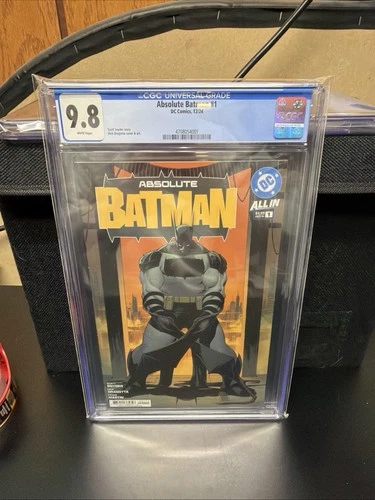 🔥 Absolute Batman #1 CGC 9.8 Grade Cover A 1st Print Nick Dragotta Cover 🔥