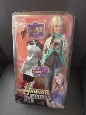 Disney Hannah Montana Secret Celebrity Popstar Doll 2007 New Collectible 6+