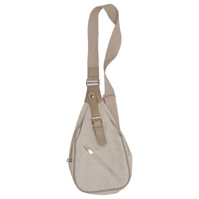 Mudo, Umhängetasche, Unisex (Erwachsene), Polyester/Polyurethan, Beige #Rus