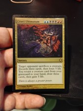 Cruel Ultimatum FOIL Shards of Alara PLD Blue Black Red Rare