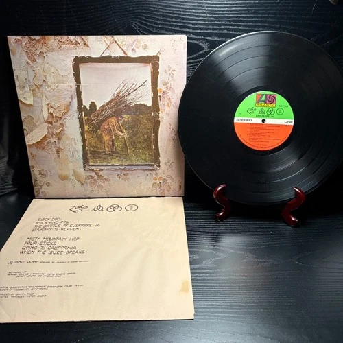 Led Zeppelin - Untitled/4 (US, 1st Press, 1971, Club Ed., CRC) LP & OIS *Tested*