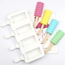 Silicone Ice Cream Mould Cakesicle Mold Popsicle Ice Lolly Frozen Dessert Maker