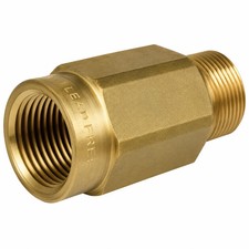 2 Pack XFITTING 3/4 in Male x Female NPT Brass Check Valve