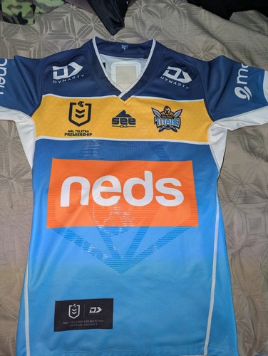 Gold Coast titans player issue jersey
