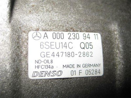 A0002309411 137079 klimakompressor für MERCEDES CLASE A (BM 168) 1.7 170 CDI