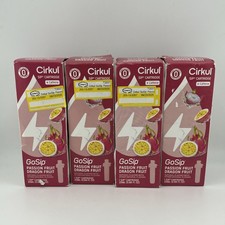 Lot Of 4 Cirkul Passion Fruit Dragon, GoSip Flavor Cartridge, 20ML. SEALED