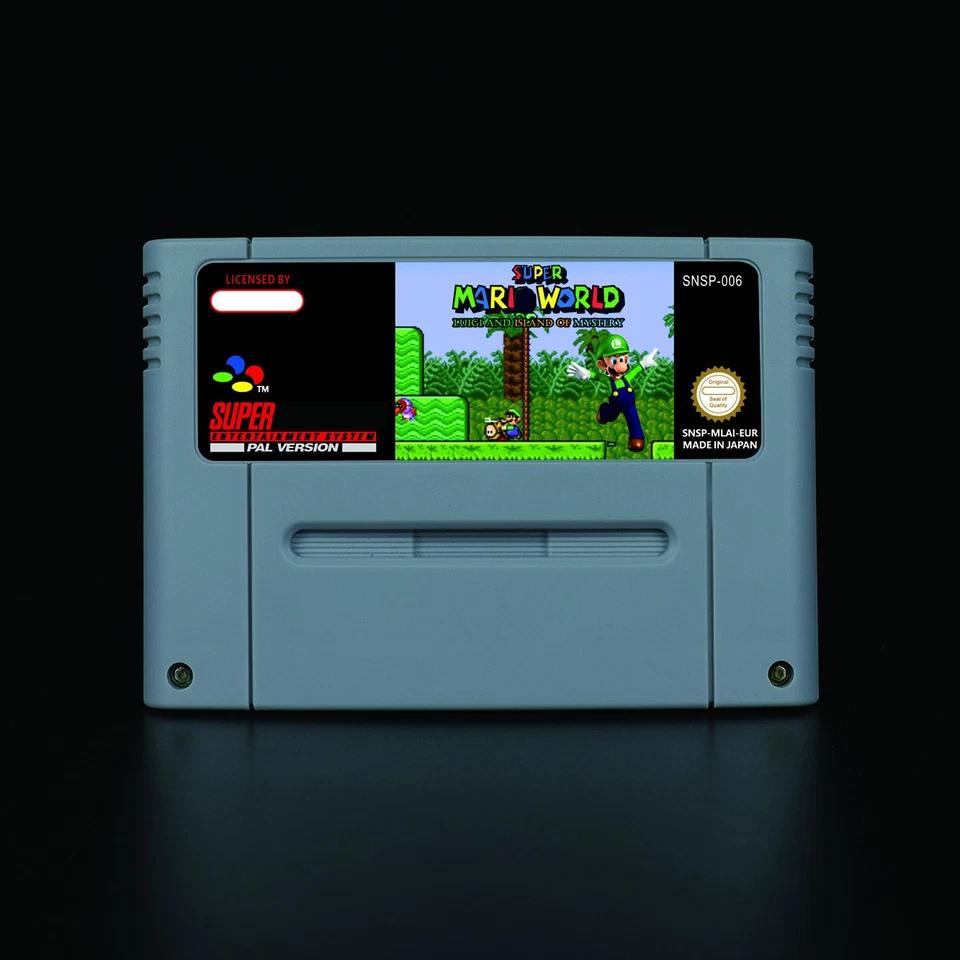 H@CK ROM - Super Mario World - Luigi and Island of Mystery FOR SNES PAL - Bild 1 von 1