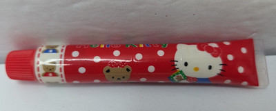 SUPER RARE vintage 1976,1992 Sanrio HELLO KITTY Toothbrush toothpaste