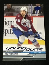 2024-25 Upper Deck Young Guns Deluxe 707 Tye Felhaber Colorado Avalanche