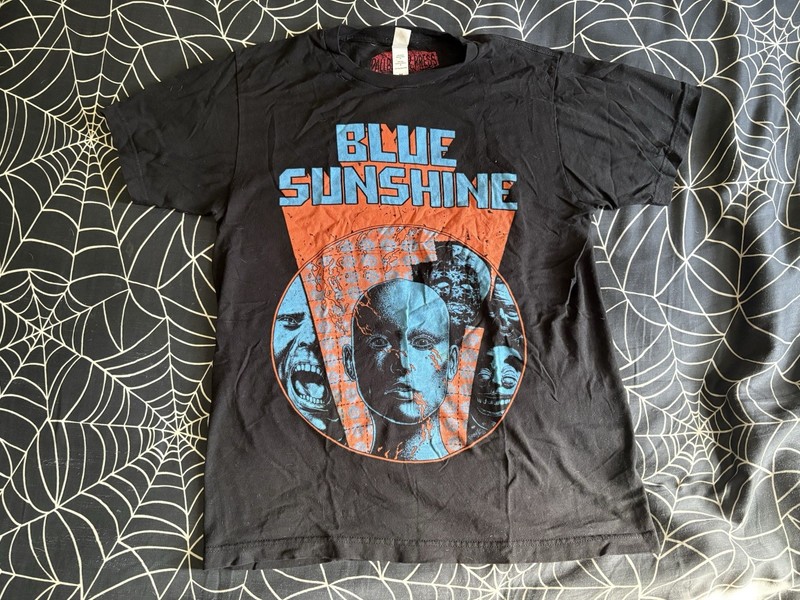 Blue Sunshine Pallbearer Press Horror Cult T Shirt Rare Sold Out Medium