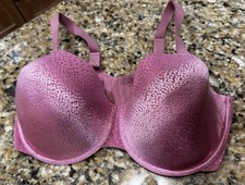 Wacoal 853303 Back Appeal Underwire T-Shirt Contour Bra Pink ROSE Size 40 DDD