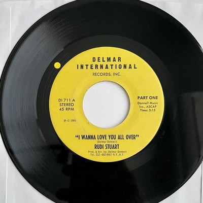 Rudi Stuart - I Wanna Love You All Over pt.1 / pt.2 MODERN SOUL DISCO BREAK incl