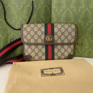 Gucci petite ceinture Ophidia sac ceinture 752597FACFW envoi avec boîte sac à poussière
