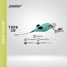 NEW Drave Topa GR Soft Frog Lure for Freshwater Fishing, Topwater Snakehead Bait