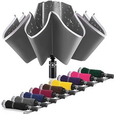 Bodyguard Inverted Umbrella Windproof Reflective Large