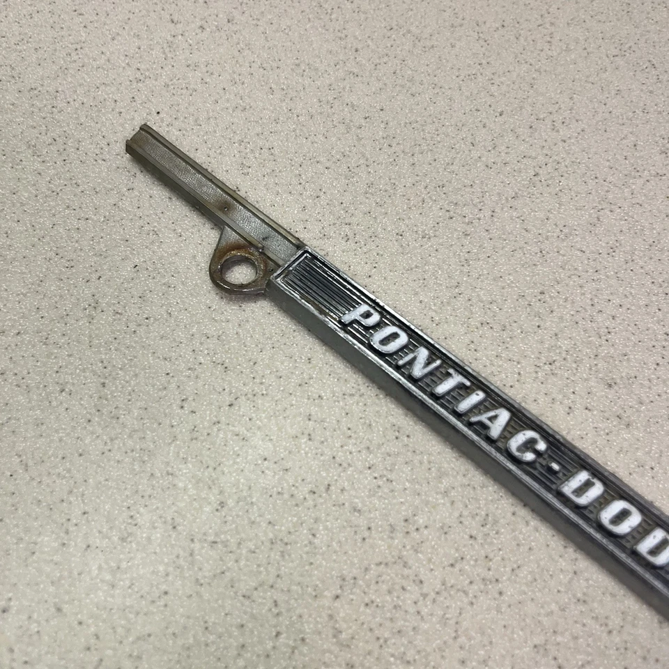 Pontiac Dodge emblema vintage parrilla capó parachoques decoración garaje Foto 4 de 4