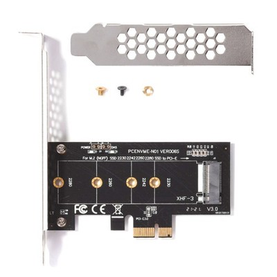 1*PCI-Express 1X to M.2 NGFF Adapter Card PCIE 3.0 X1 to NVME SSD M2 for Samsung