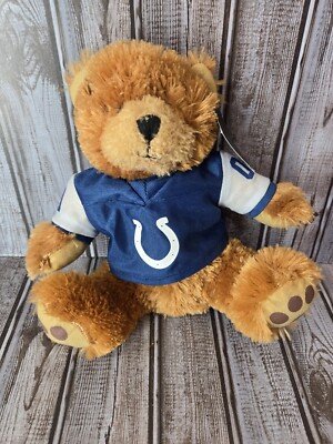 NFL Football Indianapolis Colts Good Stuff Teddy Bear 9'' Plush With Tag