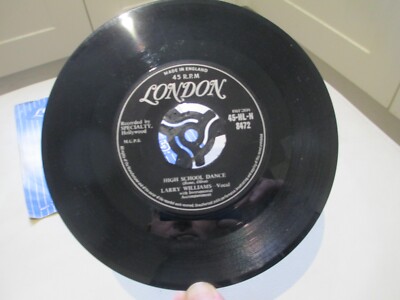 LARRY WILLIAMS Short Fat Fannie 7'' UK LONDON 45-HL-N8472