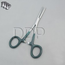Hemostat Pean Forceps Surgical Instruments, Green Dep Handle 5.5" Straight