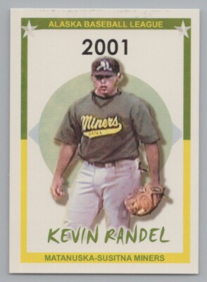 Kevin Randel 2002 Alaska Baseball League Top Prospects 5000 Made