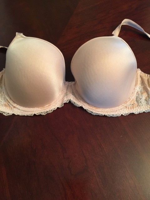 Abc Bra Mastectomy T Shirt Style 106 Wire Pocketed Beige Size 38d