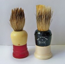Mid Century  Pure Badger Ever Ready  Erskine cracked Mens Shaving Brush