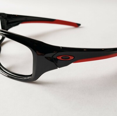 Oakley Valve Polished Black Replacement Frame Only Authentic Red