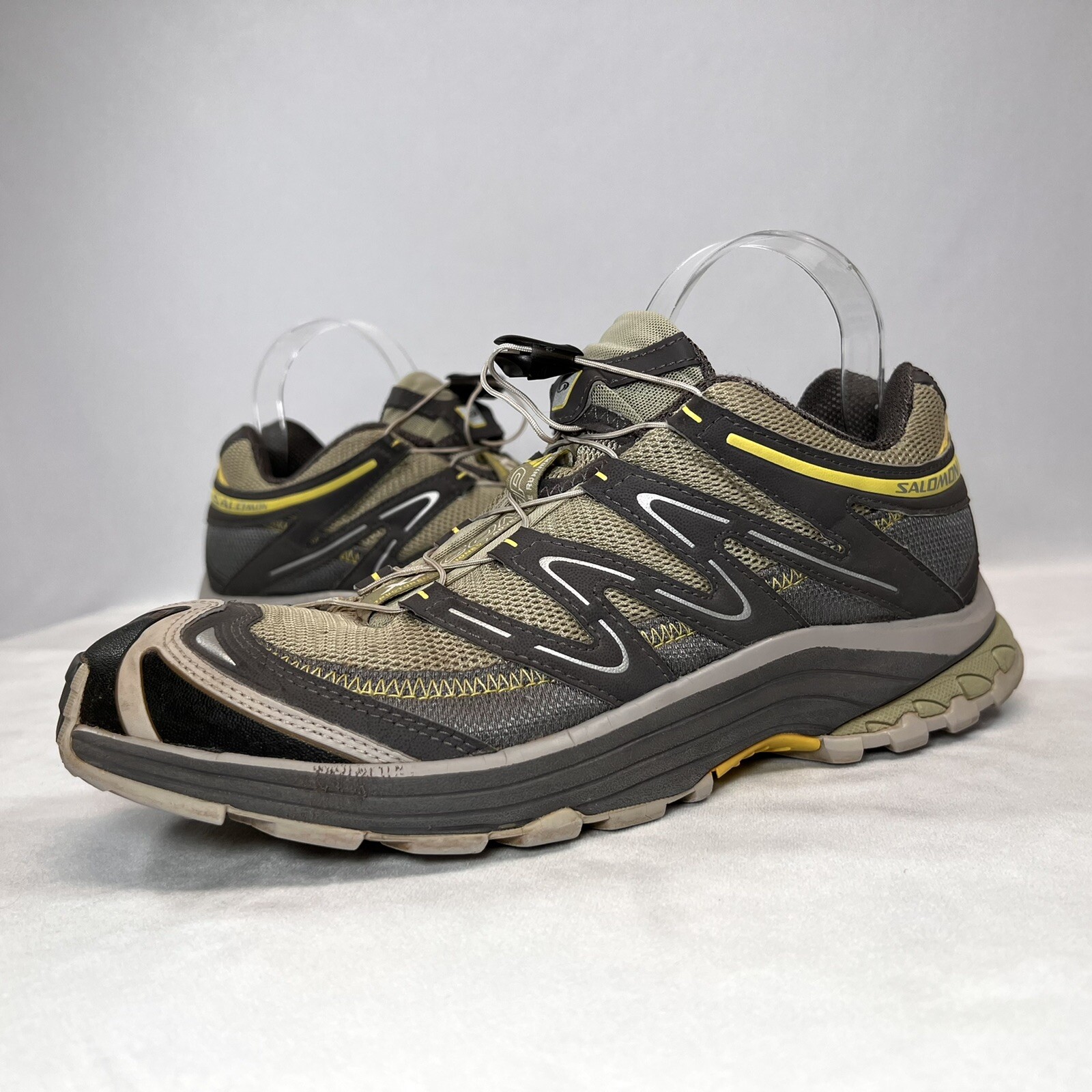 Scarpe da trekking donna Salomon Contra Grip Ortholite marrone grigio 108672 taglia 10