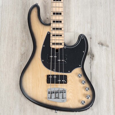 Mayones Jabba Bassic 4 Bass, Maple Fretboard, Trans Natural