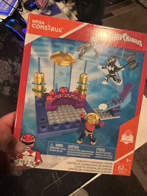 Mega Construx Power Rangers Zordon's Command Center 62 Pieces DPK76 New 2016