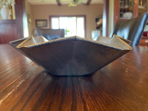 Vintage Star Serving Candy Loose Change Decorative Dish Tin 9” - Picture 4 of 5