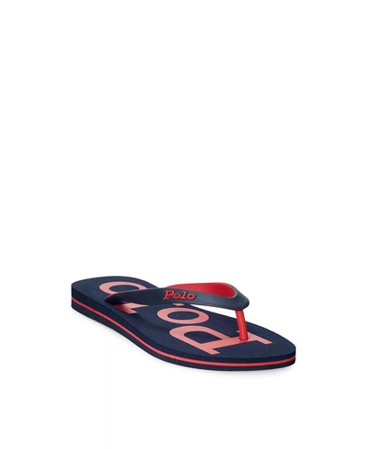 Polo Ralph Lauren infradito logo bullone uomo 8,9,10,11 NUOVA - Foto 11 di 11