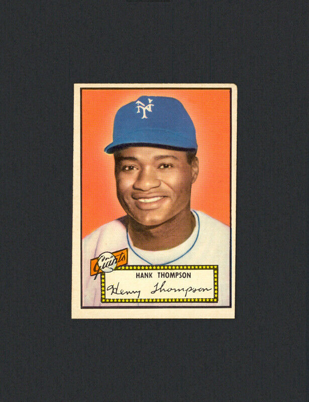 1952 Topps Hank Thompson 3 Red Back New York Giants EXMT eBay