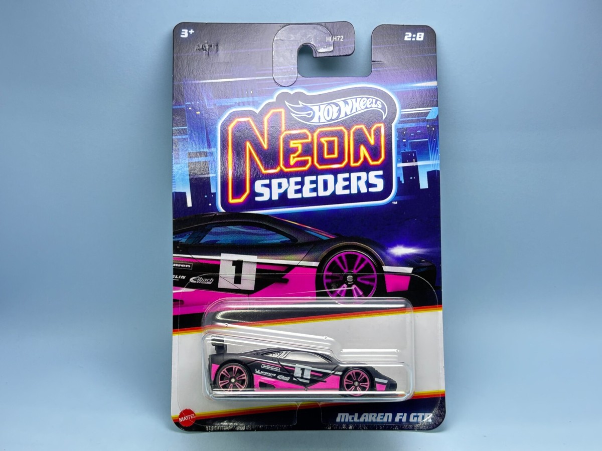 2024 Hot wheels Neon Speeders Series Mix 2 # MCLAREN F1 GTR