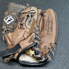 Franklin Baseball Glove Mitt 4632BR-9" Youth Leather Right Hand Throw